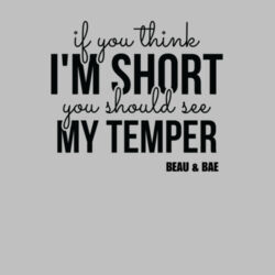 If You Think I'm Short, Girls Sweater Design