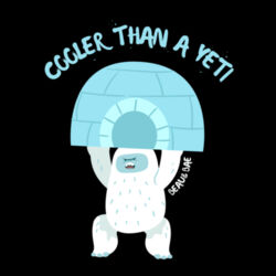 Cooler Than A Yeti, Boys Sweater Design