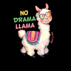 No Drama Llama, Girls Sweater Design