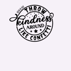 Throw Kindness, Women's Ringer T Design