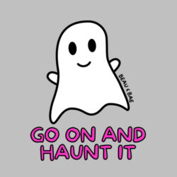 Go On And Haunt It, Girls Sweater Design