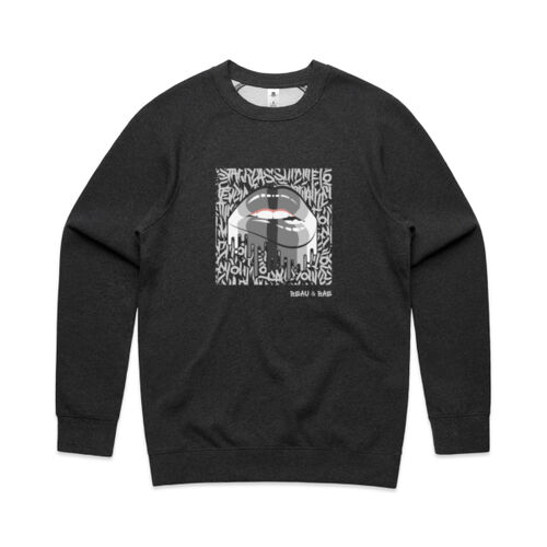 Graffiti Lips, Men's Sweater Thumbnail