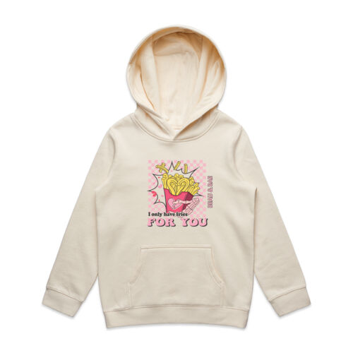 I Only Have Fries For You, Girls Hoodie Thumbnail