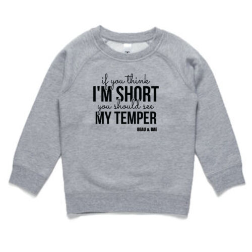 If You Think I'm Short, Girls Sweater Thumbnail