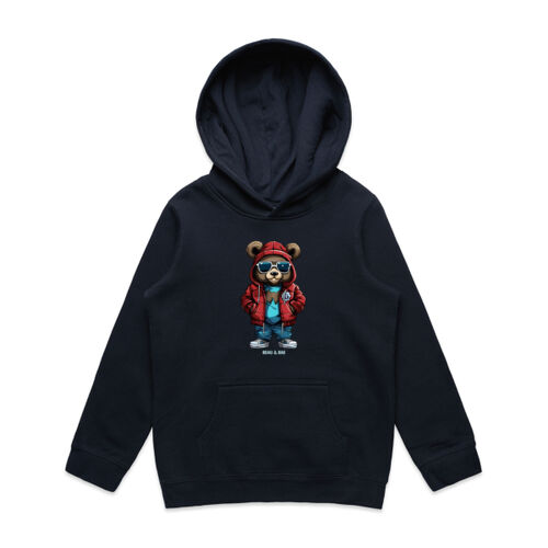 Beat Bear, Boys Hoodie Thumbnail