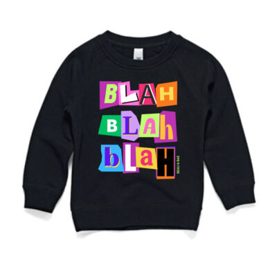 Blah Blah Blah, Girls Sweater Thumbnail