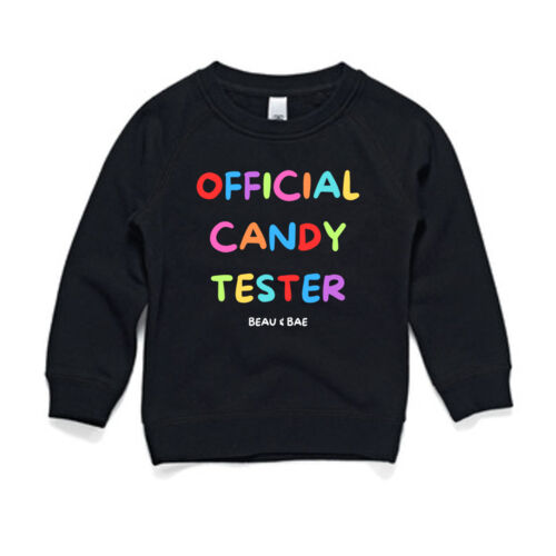 Official Candy Tester, Girls Sweater Thumbnail